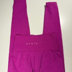 NVGTN Magenta High-Rise Leggings
